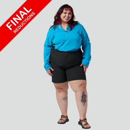 Alpine Parrot Cypress PLUS SIZE Shorts | CLEARANCE