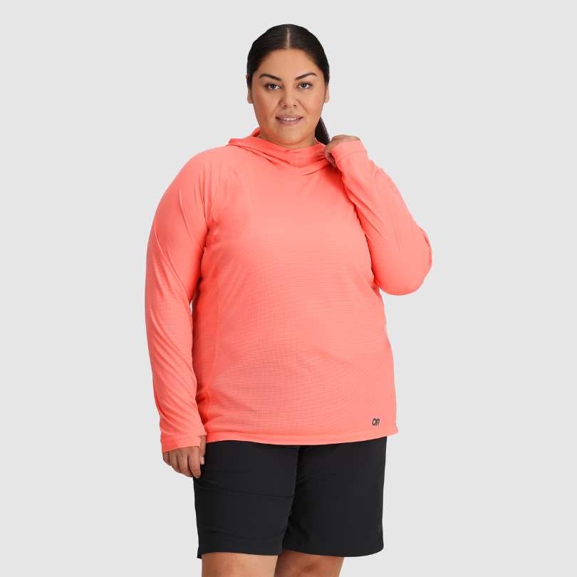 Outdoor Research Women's PLUS SIZE Echo Hoodie | Base Layer Top