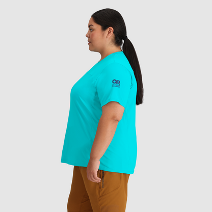 Outdoor Research Women's PLUS SIZE Freewheel MTB Short Sleeve Jersey | CLEARANCE