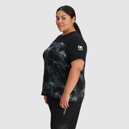 Outdoor Research Women's PLUS SIZE Freewheel MTB Short Sleeve Jersey | CLEARANCE