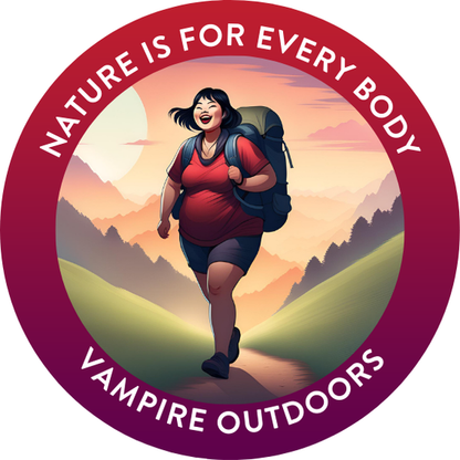 Vampire Outdoors Sticker - Free with Every Order!