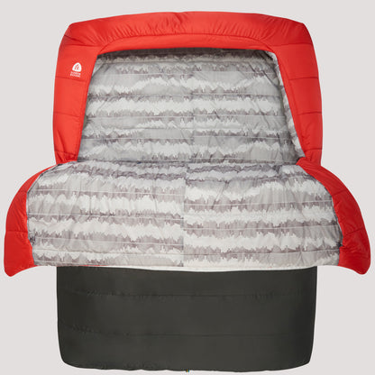 Sierra Designs Frontcountry Bed 20 Queen Sleeping Bag | Double Wide