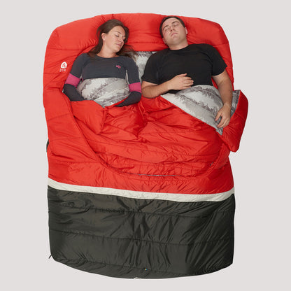 Sierra Designs Frontcountry Bed 20 Queen Sleeping Bag | Double Wide