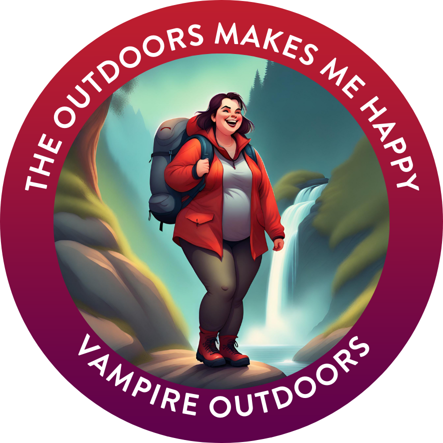 Vampire Outdoors Sticker - Free with Every Order!