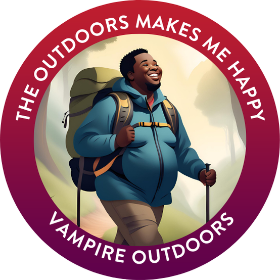 Vampire Outdoors Sticker - Free with Every Order!