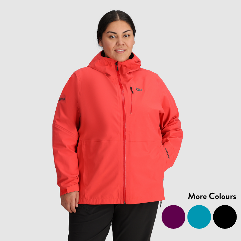 Outdoor Research Women's Aspire 3L PLUS SIZE Rain Jacket