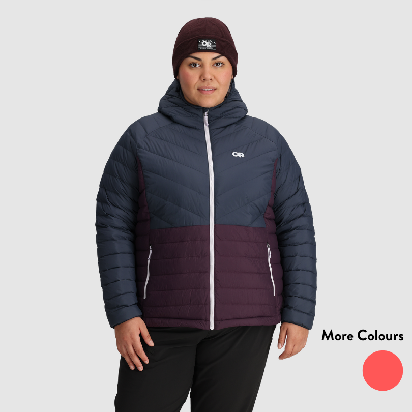 Outdoor Research Women's Transcendent Down Hoodie PLUS SIZE