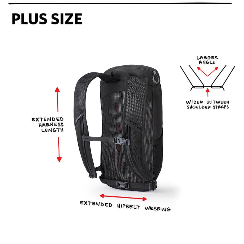 Gregory Nano PLUS 16 | Plus Size Backpack