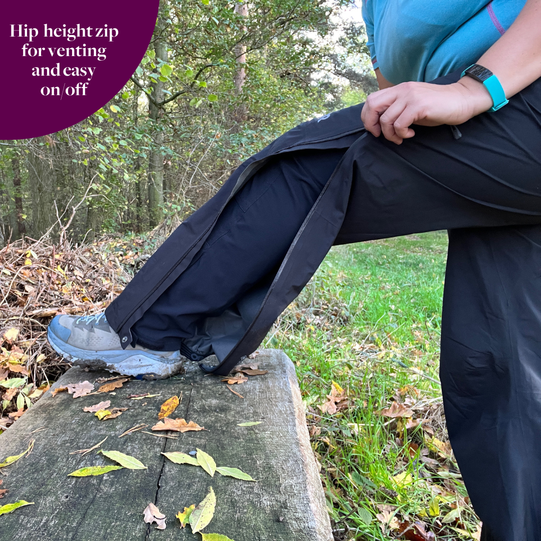 Plus size water resistant top pants